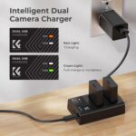 K&F LP-E10 Dual Battery Charger - Image 3