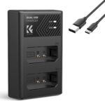 K&F LP-E10 Dual Battery Charger