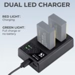 K&F LP-E17 Dual Battery Charger - Image 2