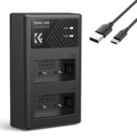 K&F NP-W126S Dual Battery Charger