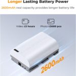K&F LP-E6NH Battery with Type-C Fast Charging - Image 3