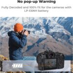 K&F LP-E6NH Battery with Type-C Fast Charging - Image 5