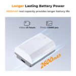 K&F NP-FZ100 Battery with Type-C Fast Charging - Image 3