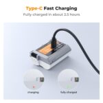 K&F EN-EL15 Battery with Type-C Fast Charging - Image 3