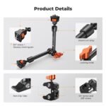 K&F 11" Magic Arm with Super Clamp - Image 2