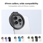 K&F CPL Magnetic Phone Filter Clip 67mm - Image 5