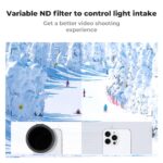 K&F ND2-32 Magnetic Phone Filter Clip 67mm - Image 5