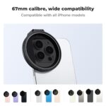 K&F ND2-32 Magnetic Phone Filter Clip 67mm - Image 6