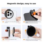 K&F ND2-32 Magnetic Phone Filter Clip 67mm - Image 2
