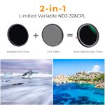 K&F Nano-X Series Variable ND & CPL 2-in-1 Filter - Image 2