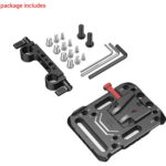SmallRig V-Lock Battery Plate with 15mm LWS Rod Clamp - Image 7
