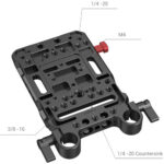 SmallRig V-Lock Battery Plate with 15mm LWS Rod Clamp - Image 3