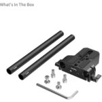 SmallRig Bottom Mount Plate with Dual 15mm Rod Clamp - Image 3