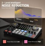Maono Caster E2 Gen2 Dual XLR Input Audio Interface - Image 7