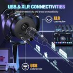 Maono USB/XLR Dynamic Microphone Set with Boom Arm - Image 5