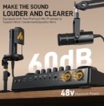 Maono Caster E2 Gen2 Dual XLR Input Audio Interface - Image 5