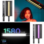 Godox LC500R Mini RGB LED Light Stick 18" - Image 4