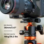 K&F BH-36L Metal Tripod Ball Head - Image 4