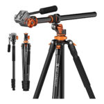 K&F Video Tripod with FH-03 Fluid Head